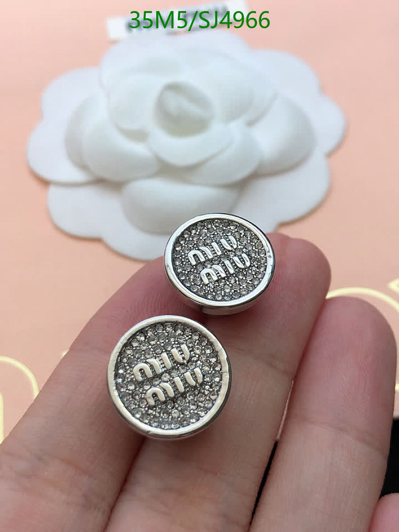 Miu Miu-Jewelry Code: SJ4966 $: 35USD