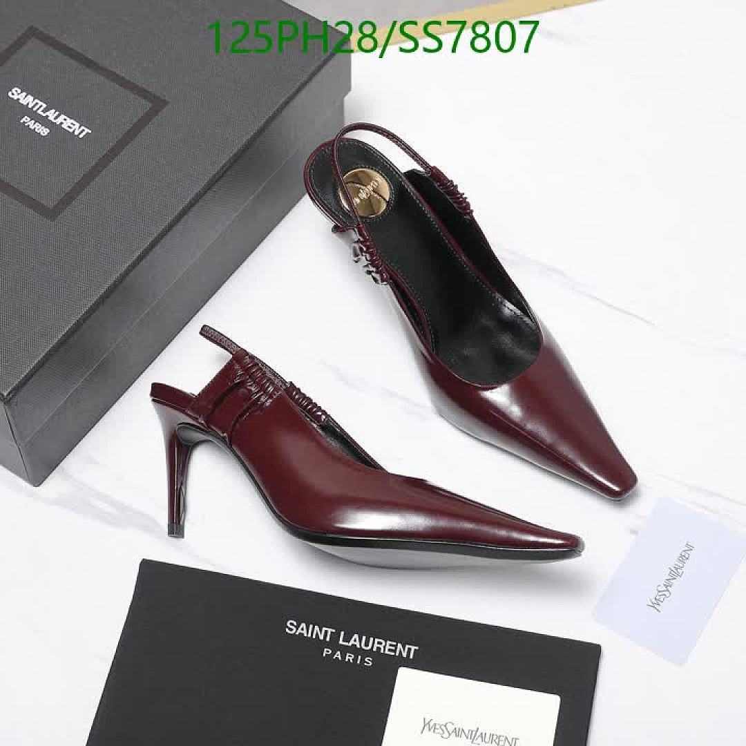 YSL-Women Shoes Code: SS7807 $: 125USD