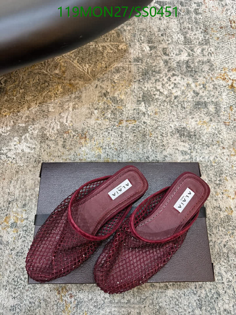 Alaia-Women Shoes Code: SS0451 $: 119USD