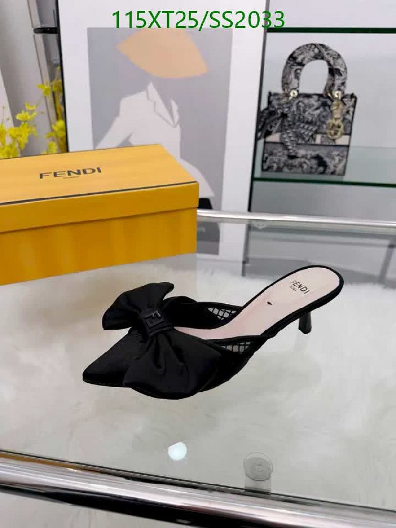 Fendi-Women Shoes Code: SS2033 $: 115USD
