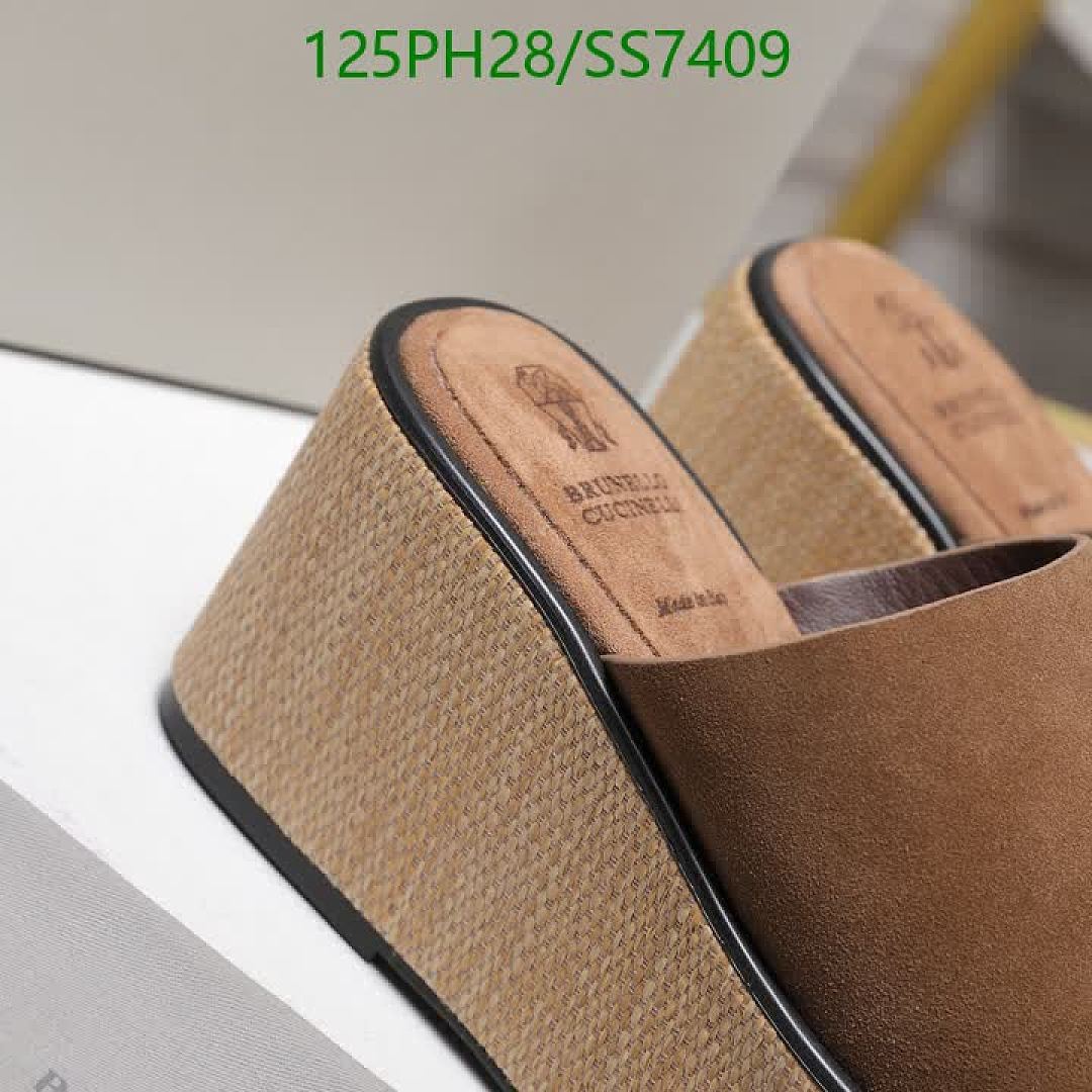Brunello Cucinelli-Women Shoes Code: SS7409 $: 125USD