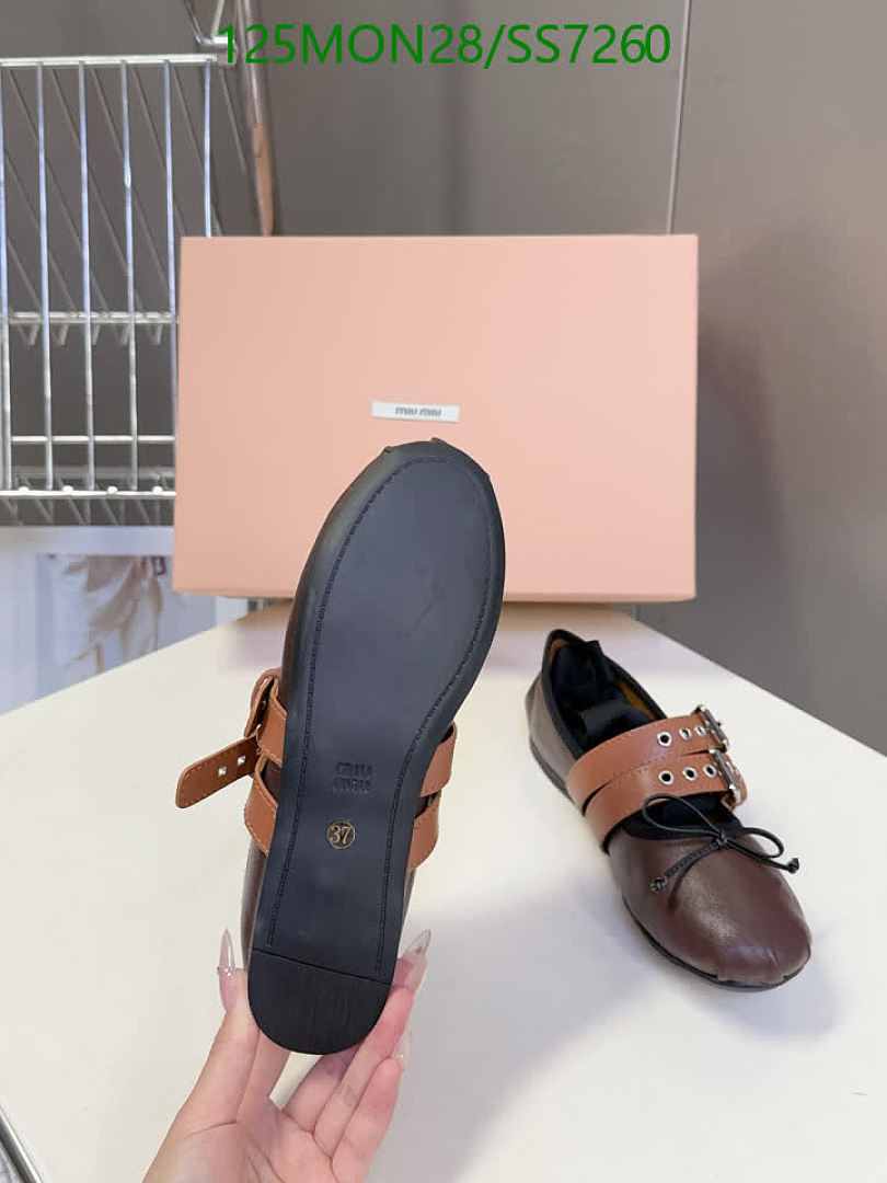 Miu Miu-Women Shoes Code: SS7260 $: 125USD