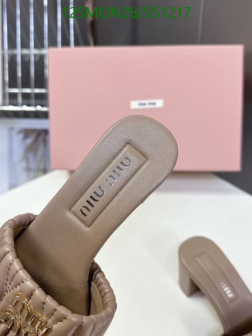 Miu Miu-Women Shoes Code: SS1217 $: 125USD