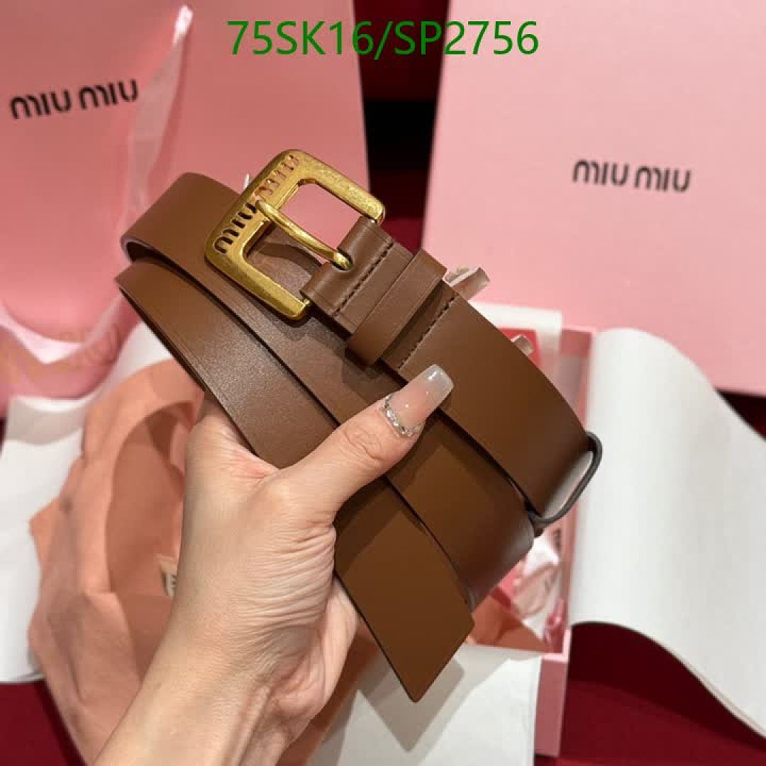 MIU MIU-Belts Code: SP2756 $: 75USD