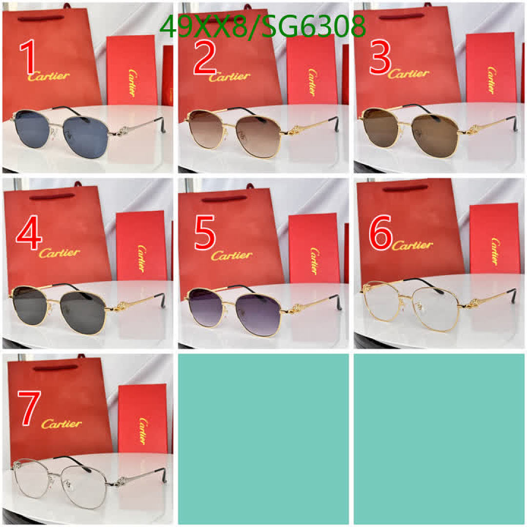 Cartier-Glasses Code: SG6308 $: 49USD