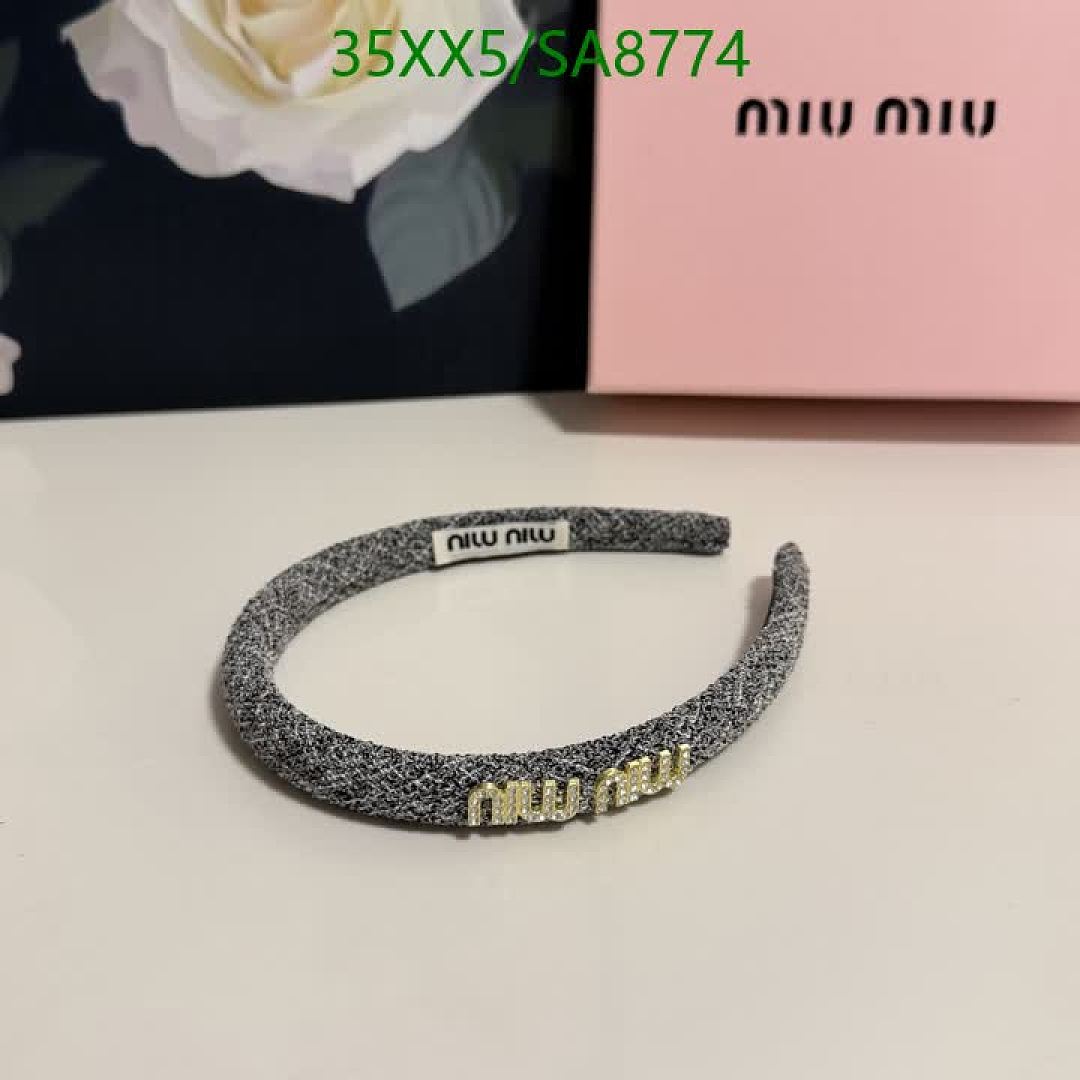 MIU MIU-Headband Code: SA8774 $: 35USD