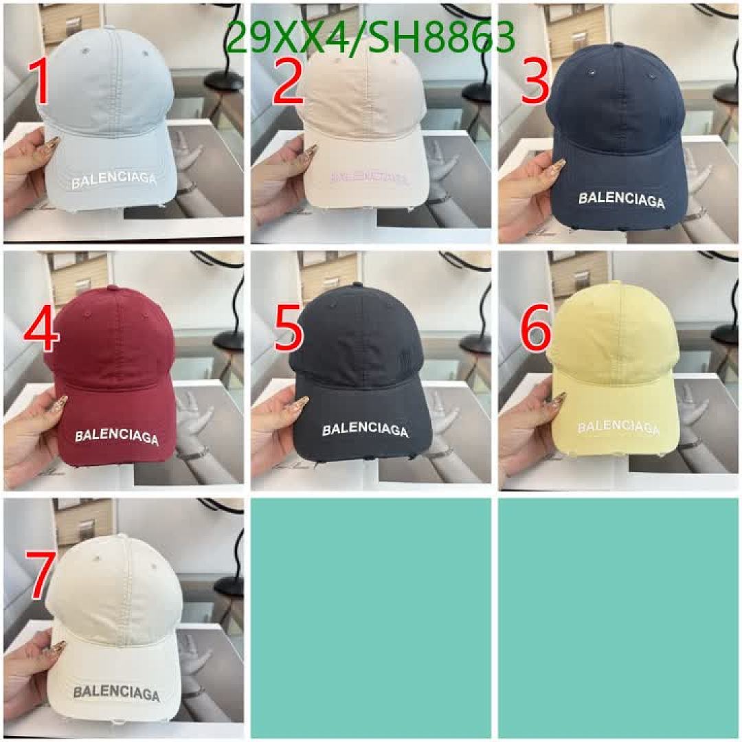 Balenciaga-Cap(Hat) Code: SH8863 $: 29USD