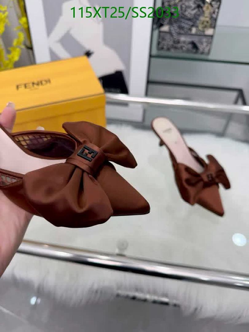 Fendi-Women Shoes Code: SS2033 $: 115USD