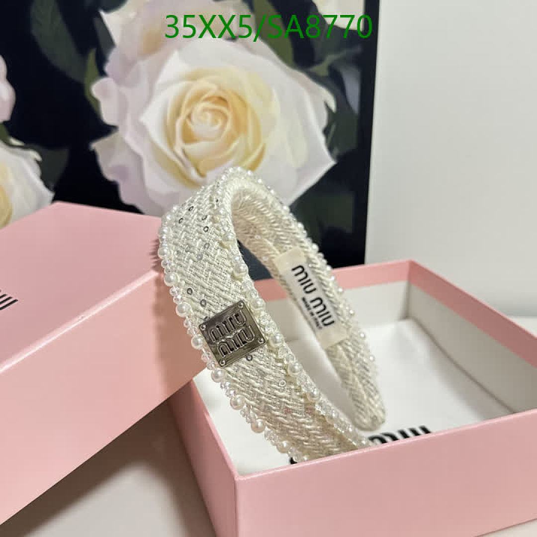 MIU MIU-Headband Code: SA8770 $: 35USD