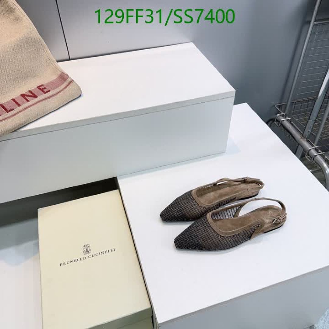 Brunello Cucinelli-Women Shoes Code: SS7400 $: 129USD