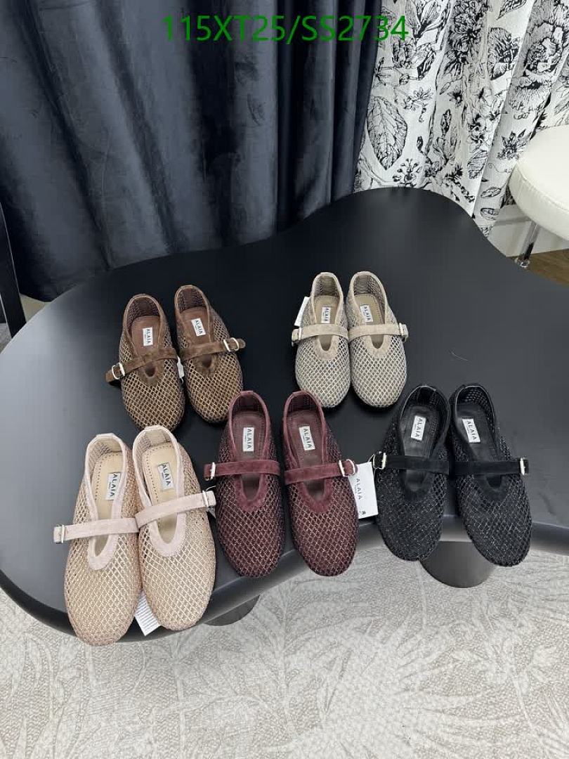 Alaia-Women Shoes Code: SS2734 $: 115USD