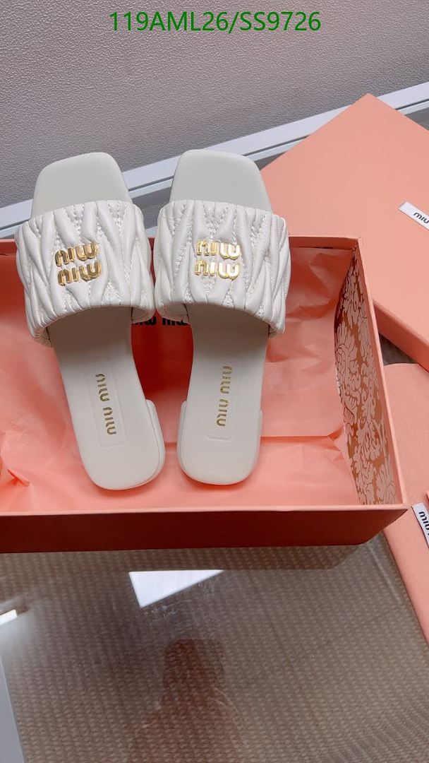 Miu Miu-Women Shoes Code: SS9726 $: 119USD