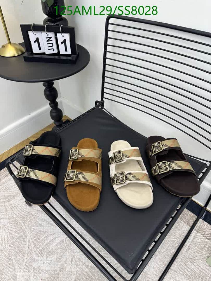 Burberry-Women Shoes Code: SS8028 $: 125USD
