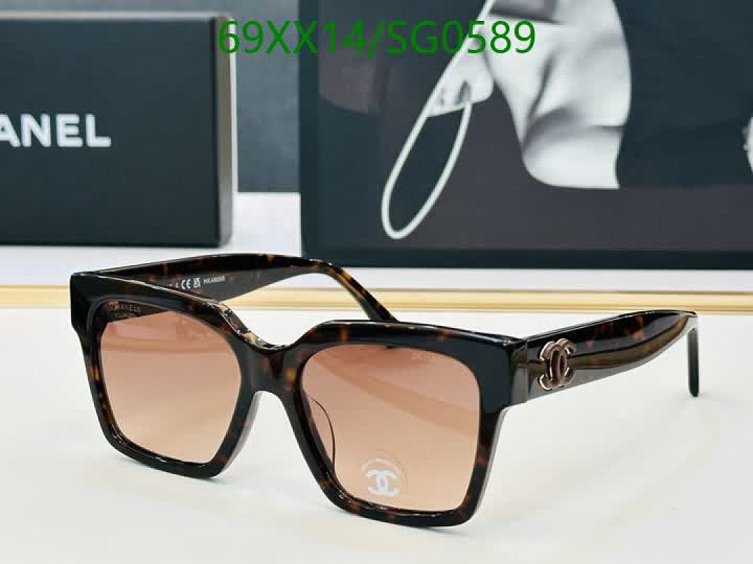 Chanel-Glasses Code: SG0589 $: 69USD
