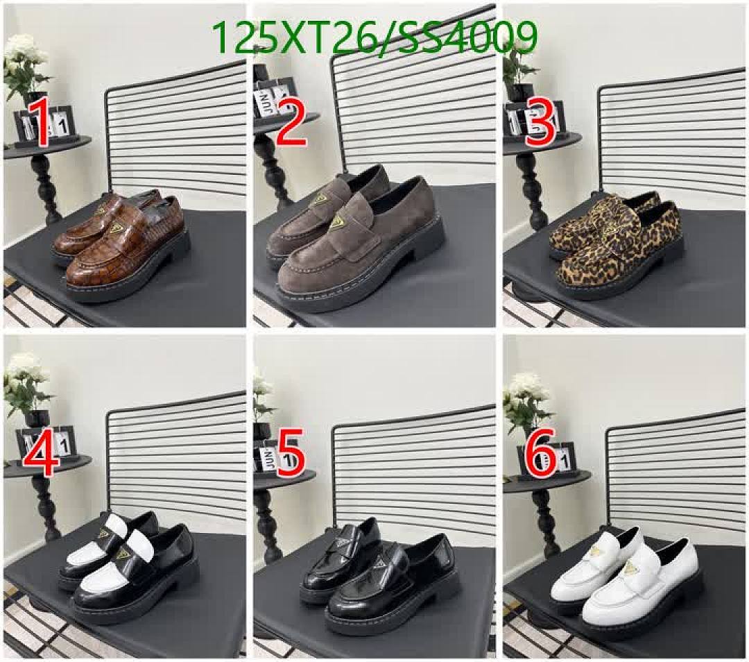 Prada-Men shoes Code: SS4009 $: 125USD