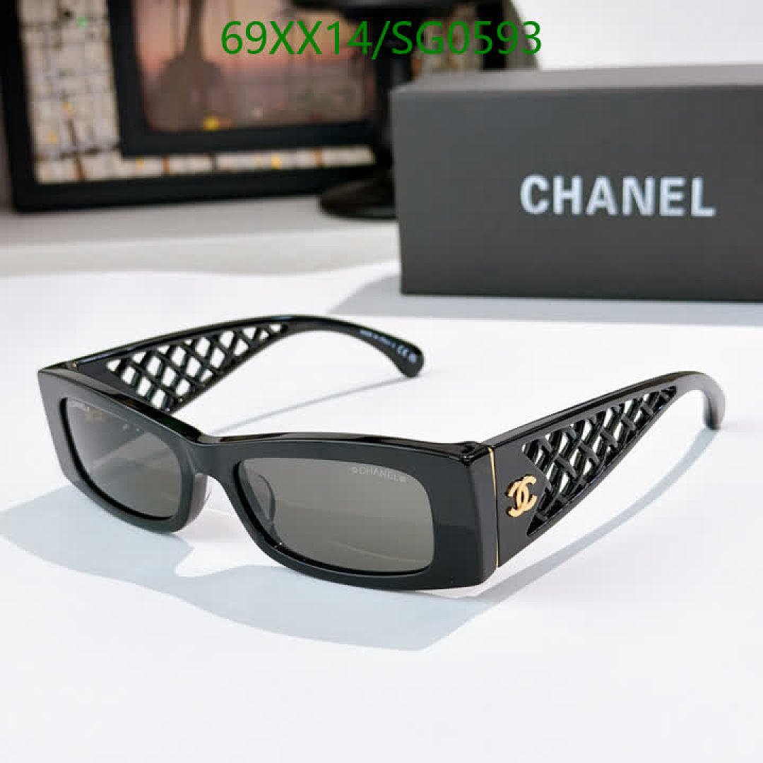 Chanel-Glasses Code: SG0593 $: 69USD