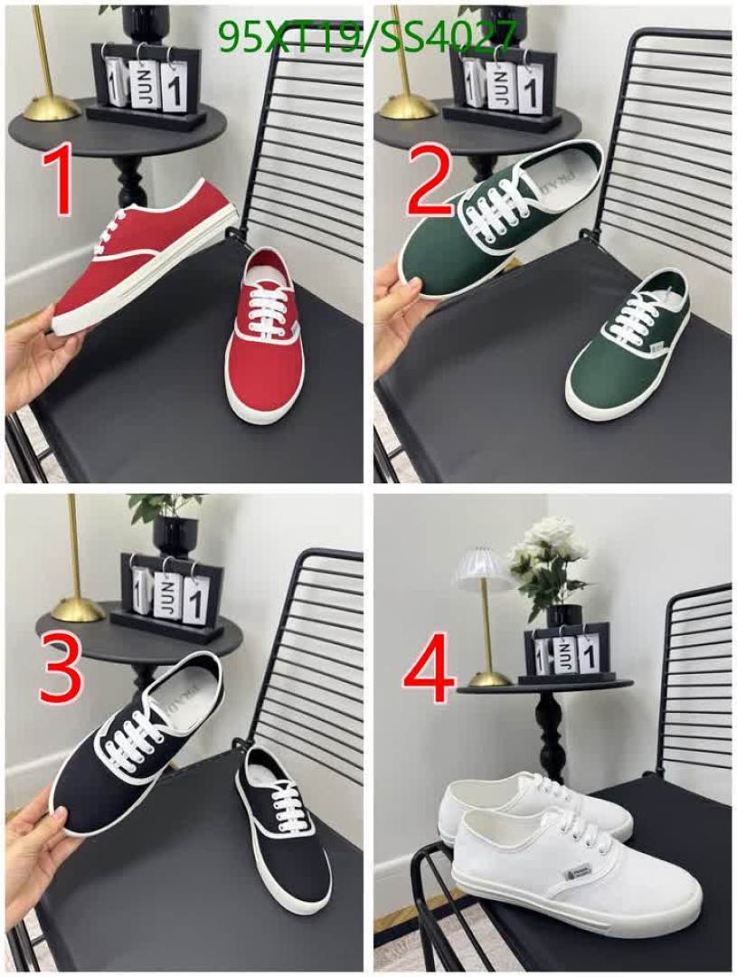Prada-Women Shoes Code: SS4027 $: 95USD