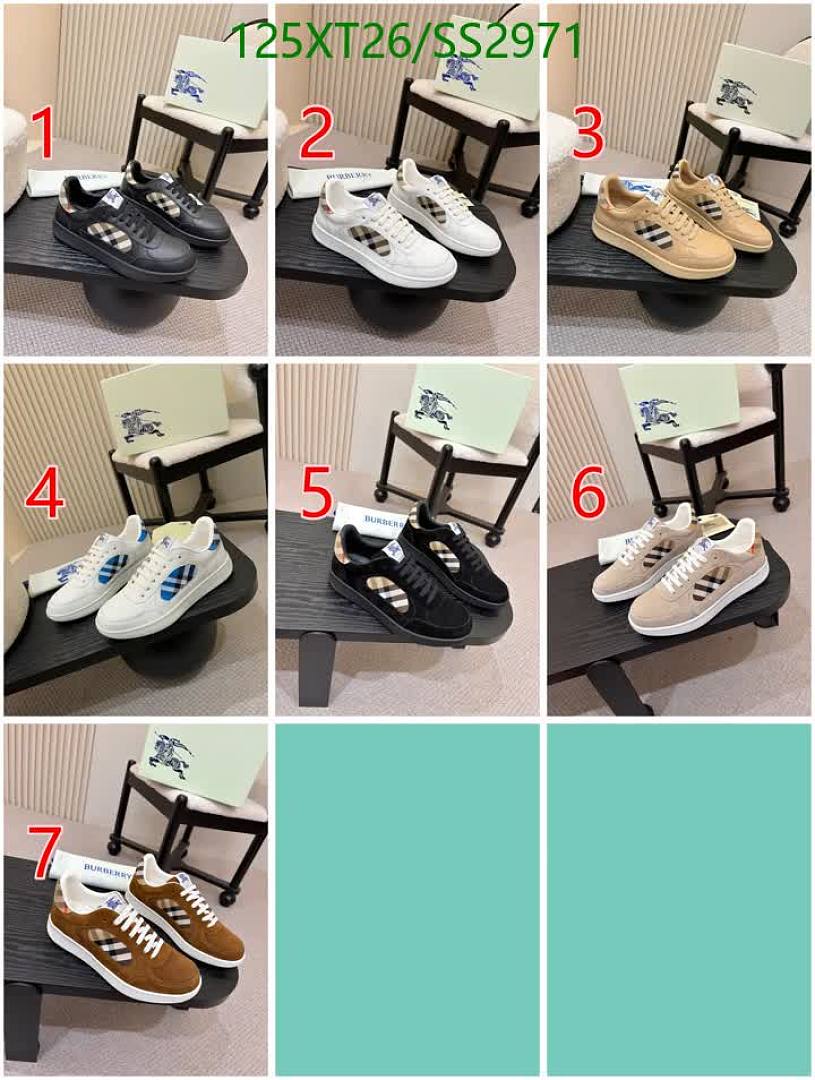 Burberry-Men shoes Code: SS2971 $: 125USD