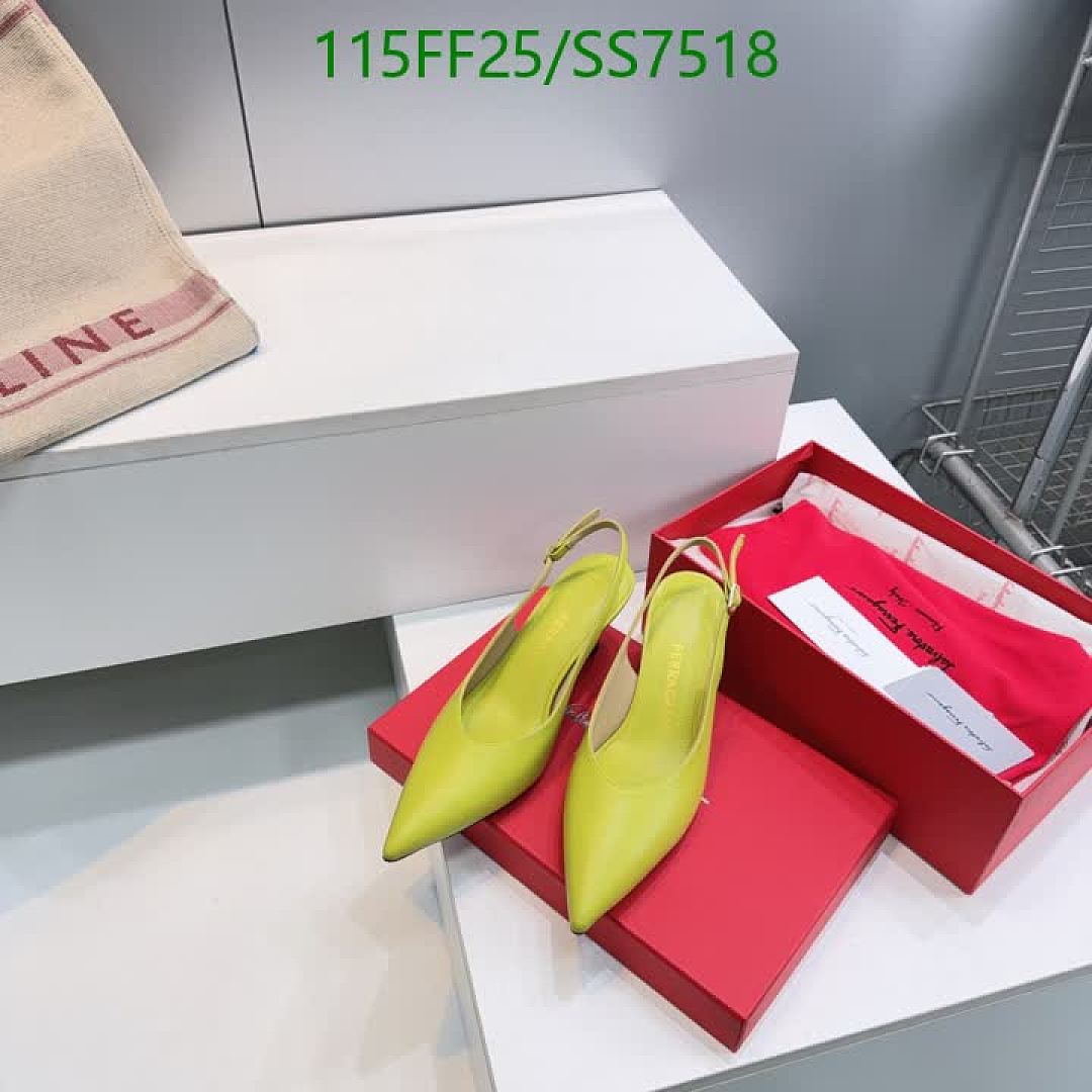 Ferragamo-Women Shoes Code: SS7518 $: 115USD