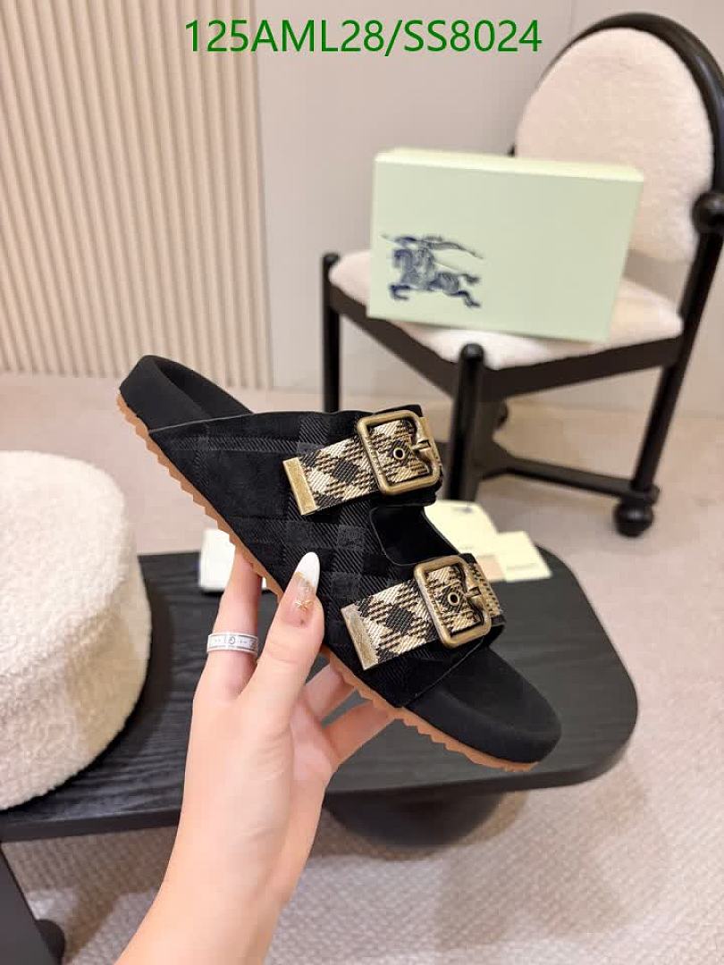 Burberry-Women Shoes Code: SS8024 $: 125USD