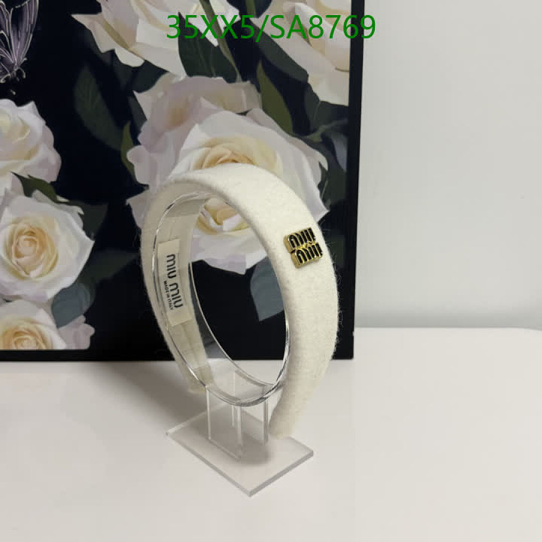 MIU MIU-Headband Code: SA8769 $: 35USD