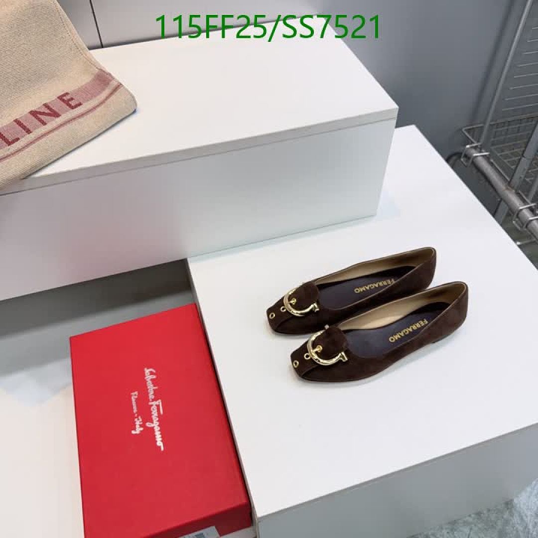 Ferragamo-Women Shoes Code: SS7521 $: 115USD