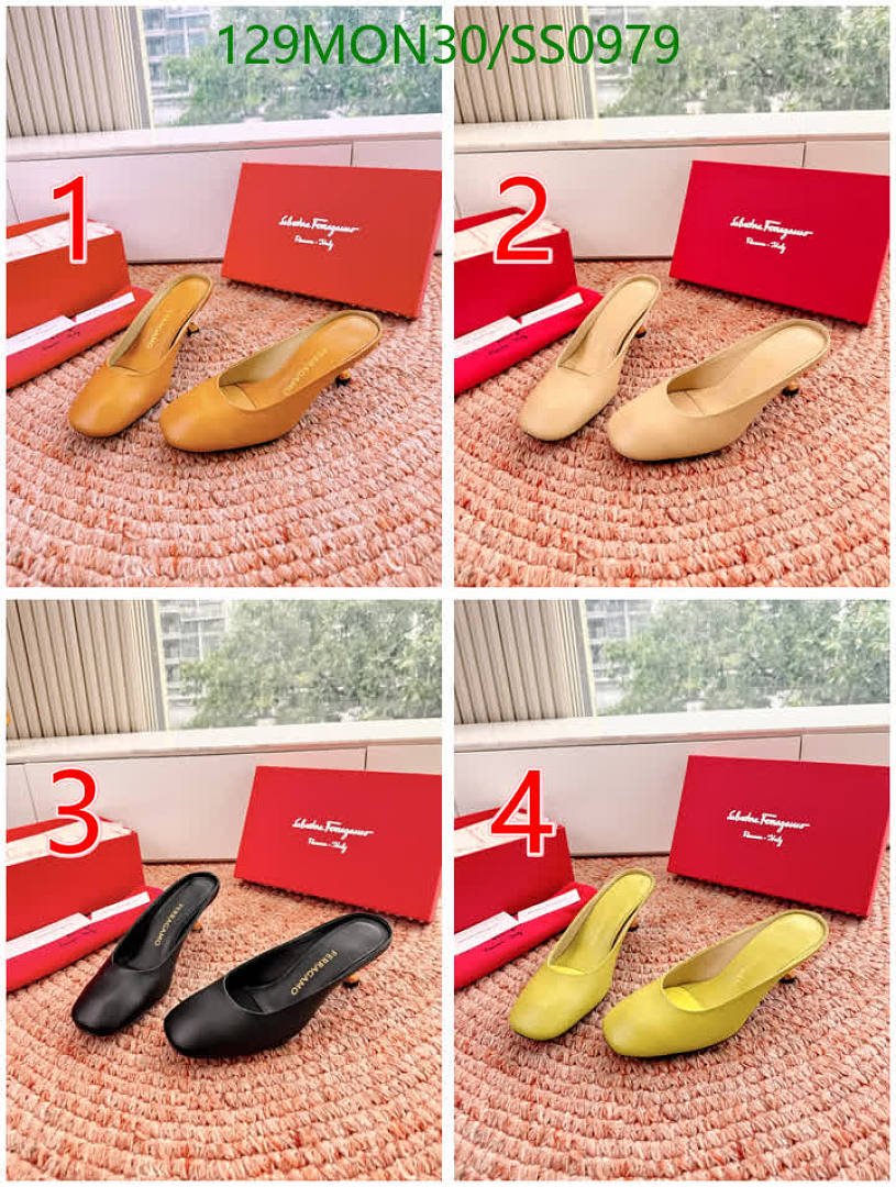 Ferragamo-Women Shoes Code: SS0979 $: 129USD