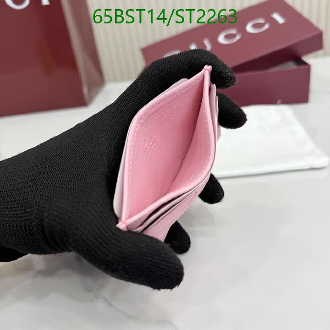 Gucci-Wallet Mirror Quality Code: ST2263 $: 65USD