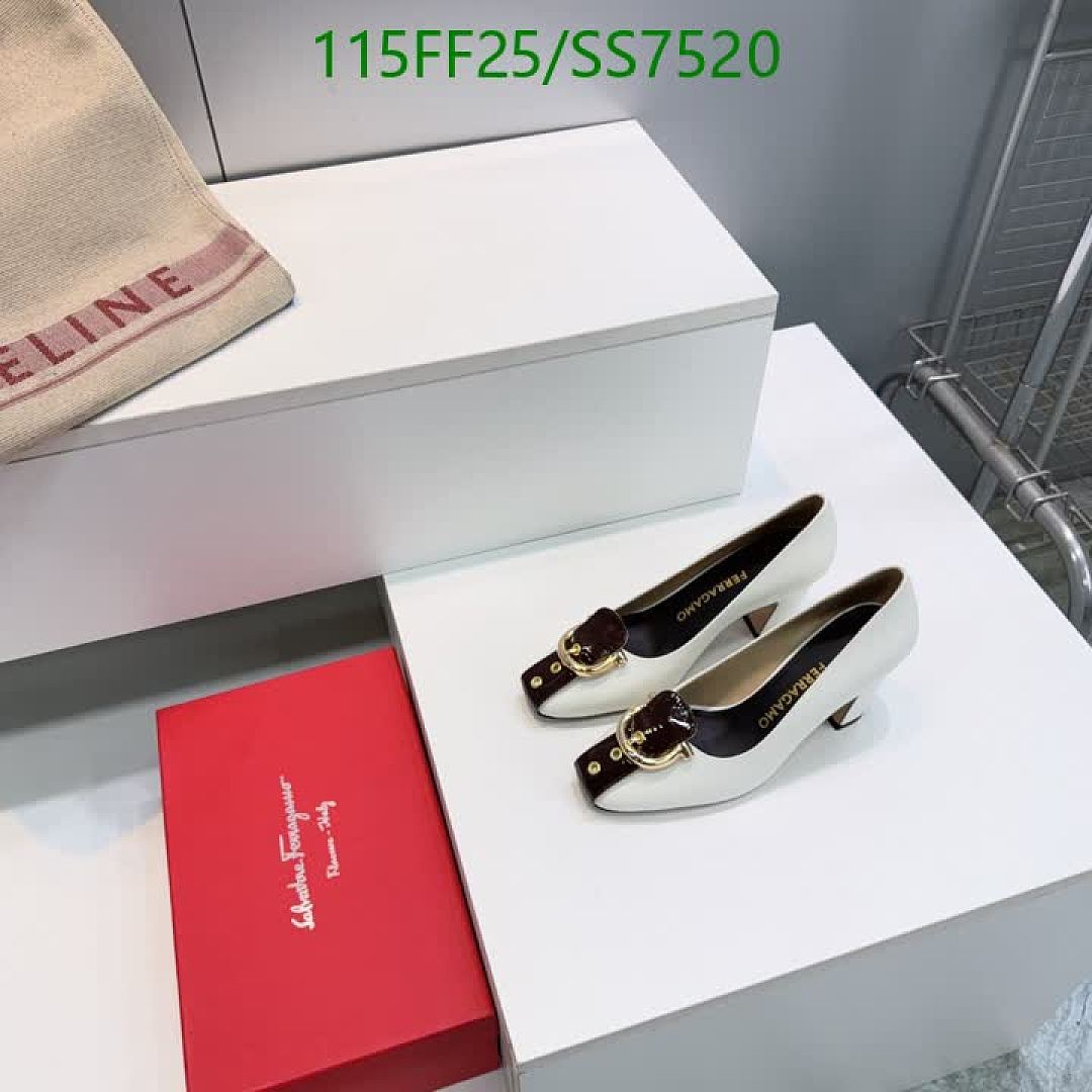Ferragamo-Women Shoes Code: SS7520 $: 115USD
