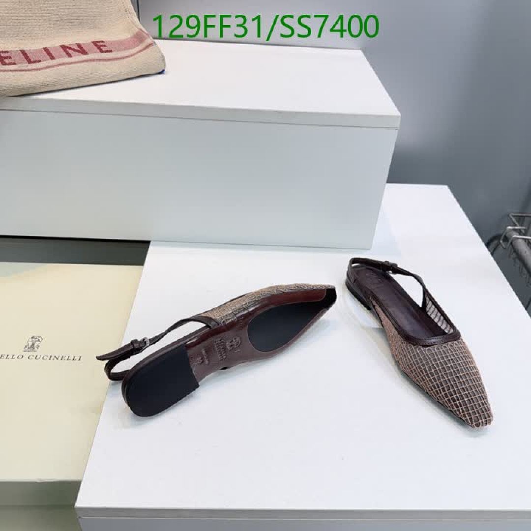 Brunello Cucinelli-Women Shoes Code: SS7400 $: 129USD