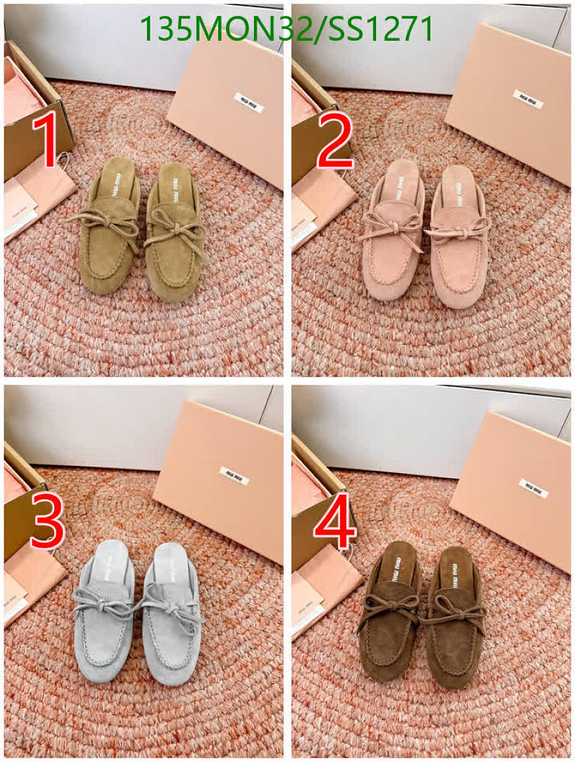 Miu Miu-Women Shoes Code: SS1271 $: 135USD