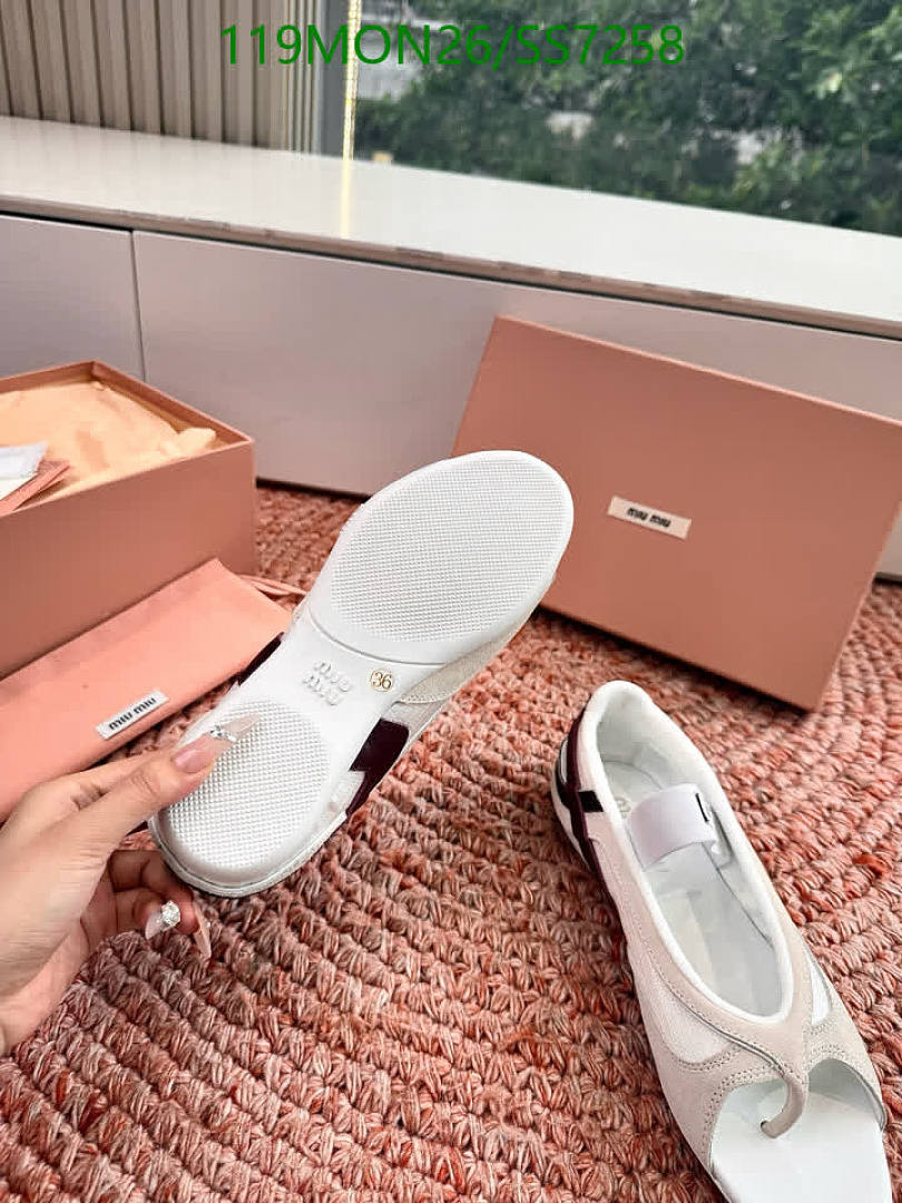 Miu Miu-Women Shoes Code: SS7258 $: 119USD