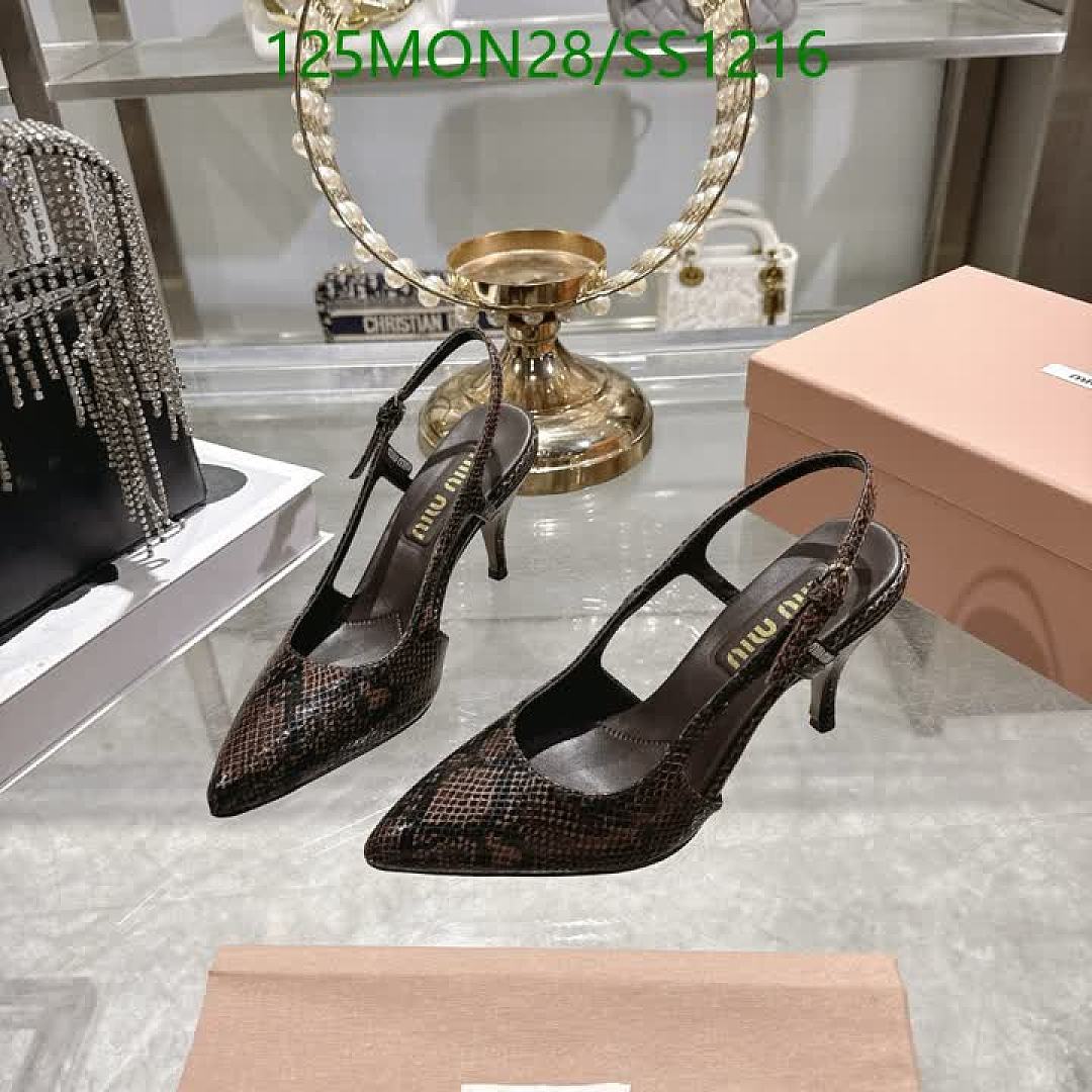 Miu Miu-Women Shoes Code: SS1216 $: 125USD