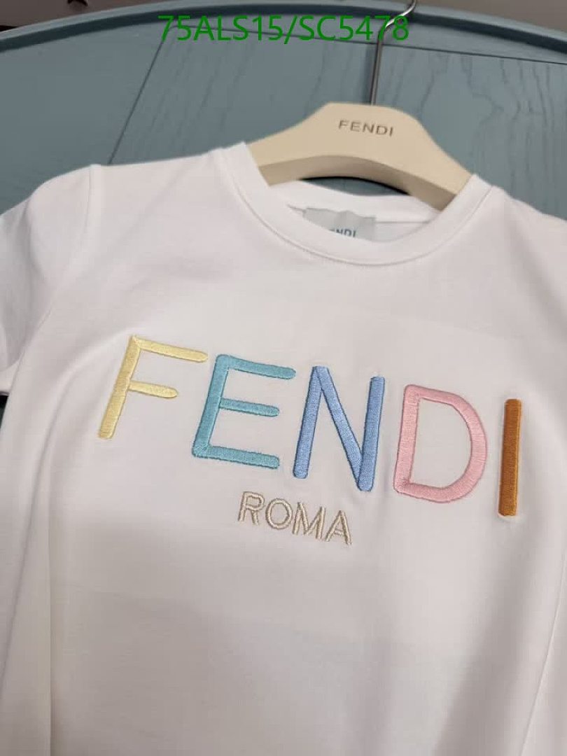 Fendi-Kids clothing Code: SC5478 $: 75USD