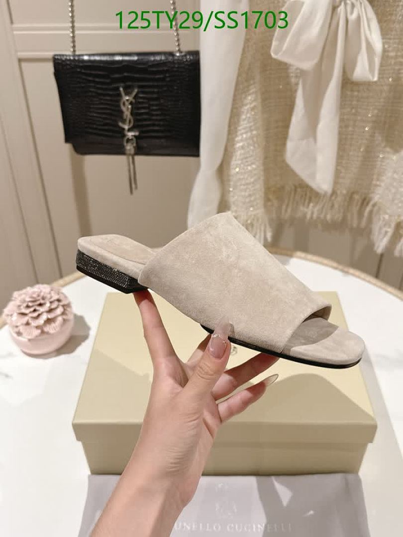 Brunello Cucinelli-Women Shoes Code: SS1703 $: 125USD