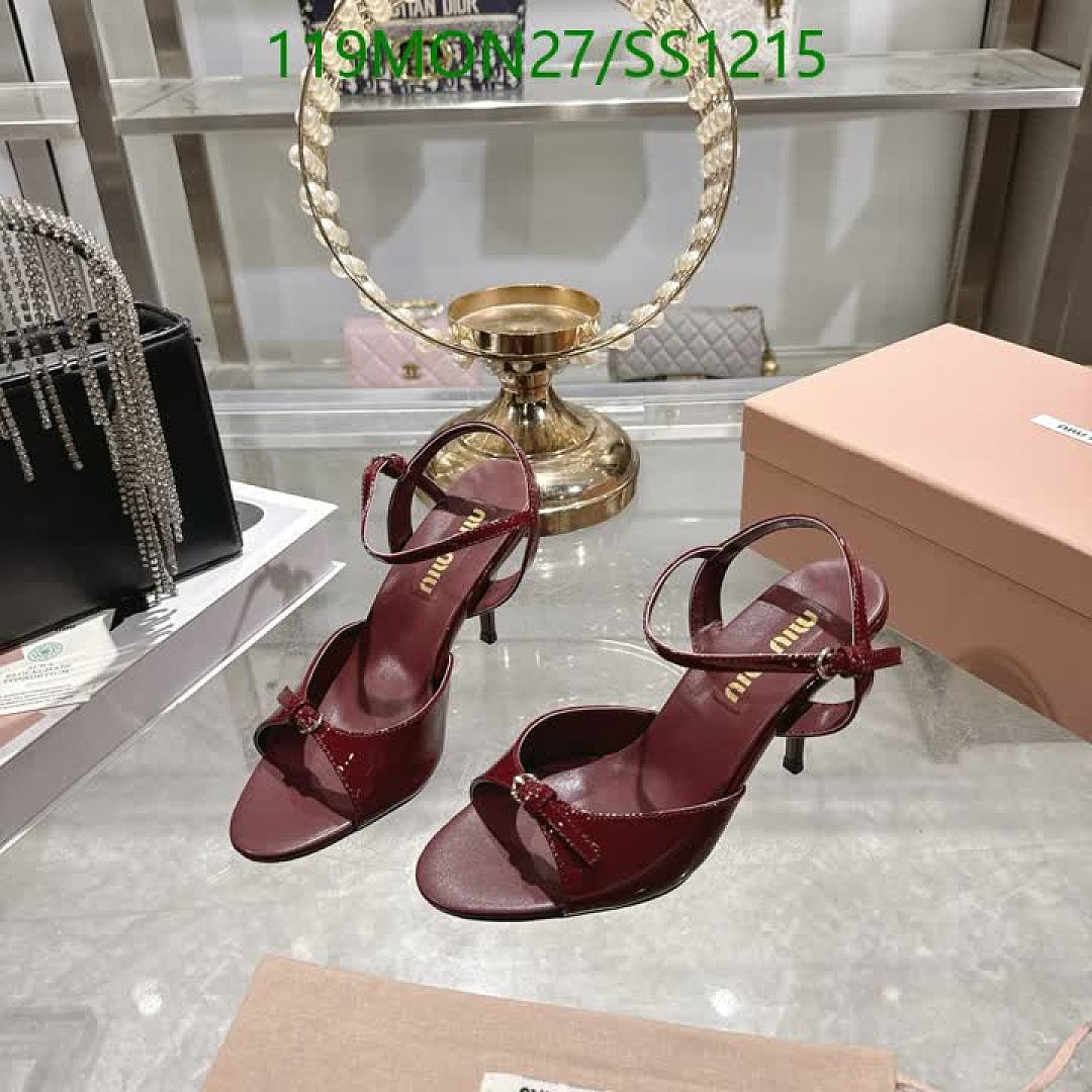 Miu Miu-Women Shoes Code: SS1215 $: 119USD