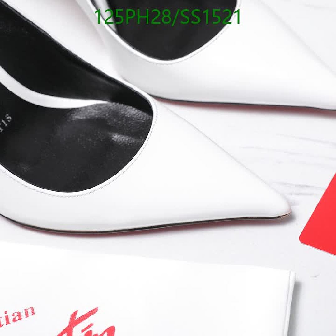 Christian Louboutin-Women Shoes Code: SS1521 $: 125USD