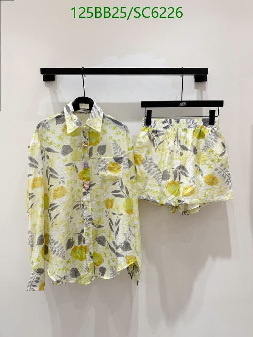 Gucci-Clothing Code: SC6226 $: 125USD