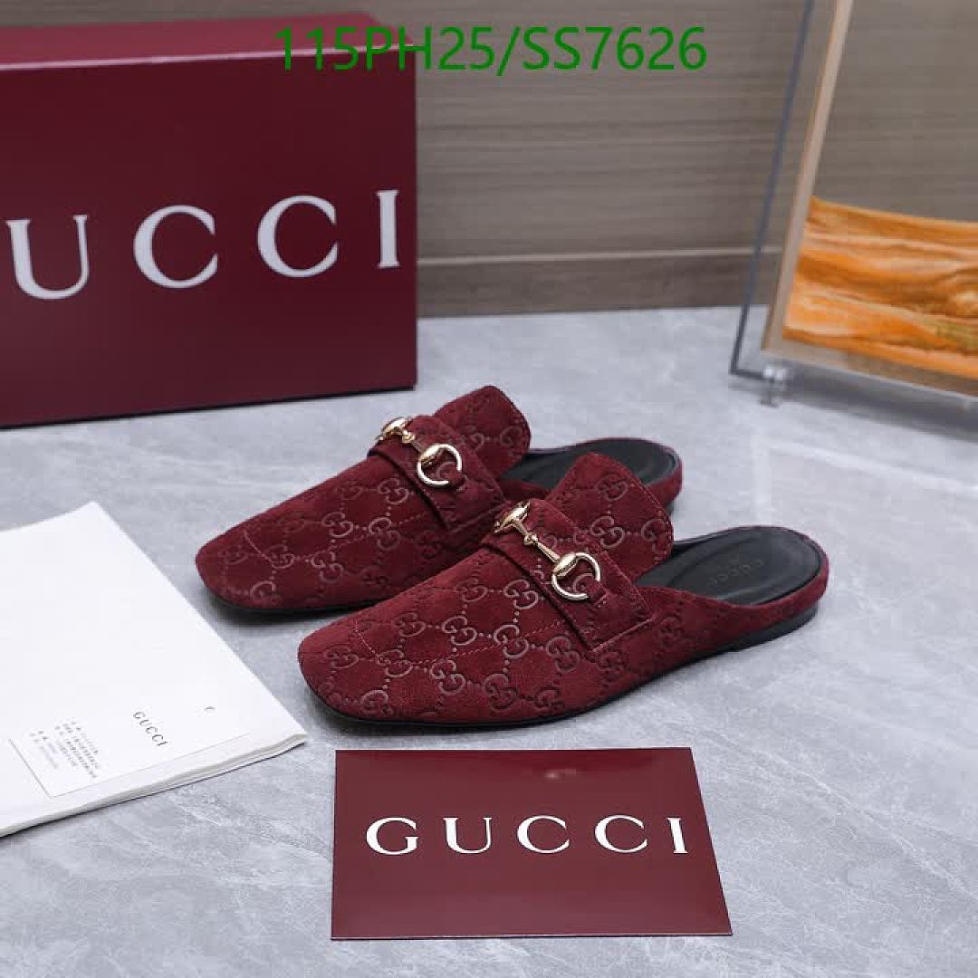 Gucci-Women Shoes Code: SS7626 $: 115USD