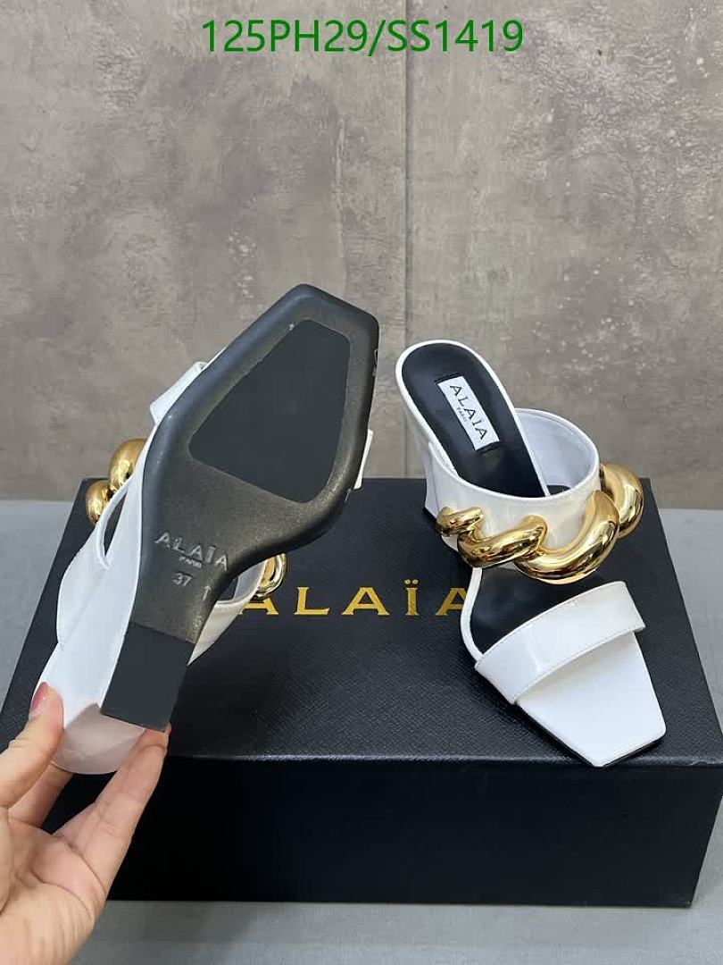 Alaia-Women Shoes Code: SS1419 $: 125USD