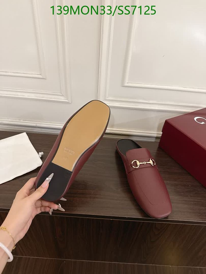 Gucci-Women Shoes Code: SS7125 $: 139USD