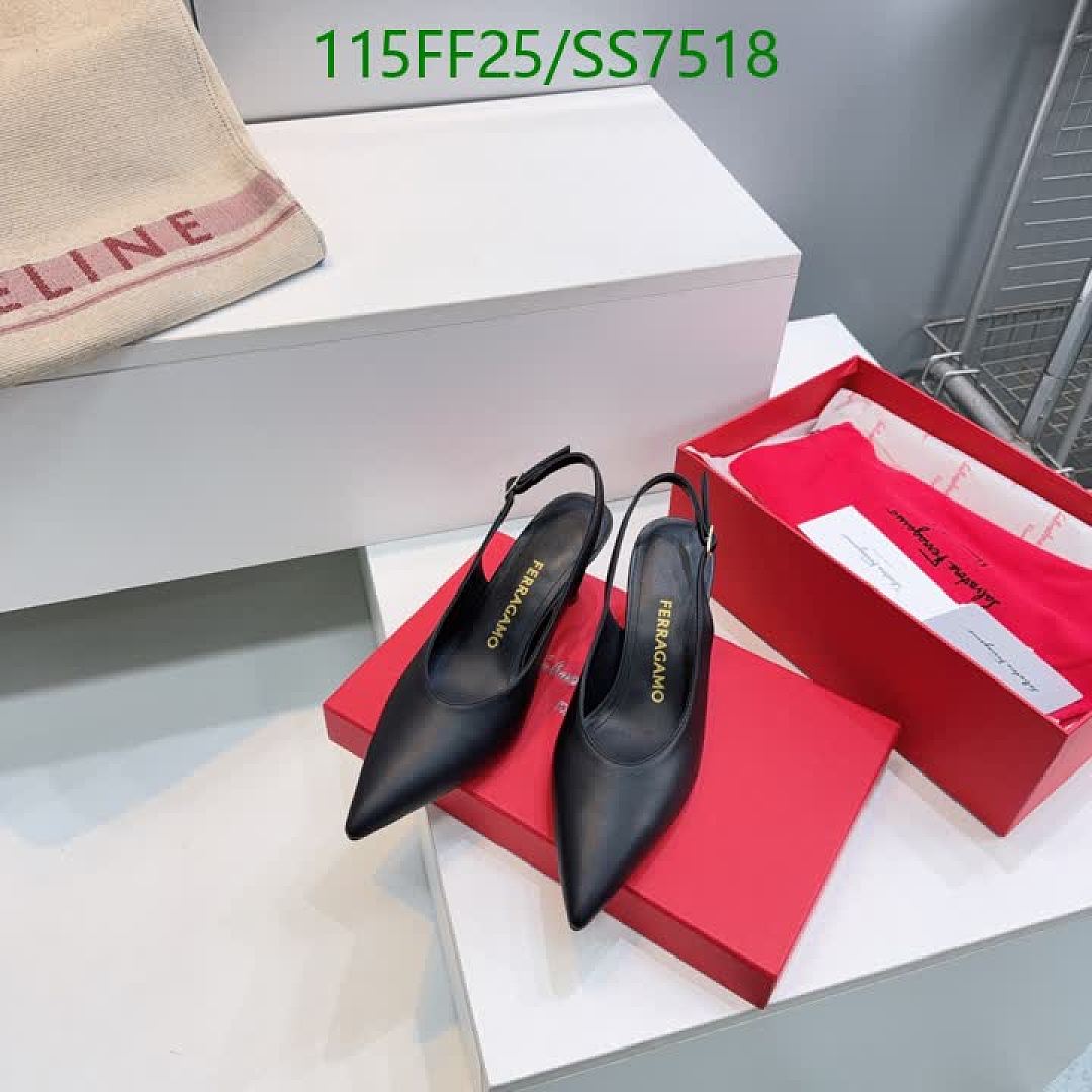 Ferragamo-Women Shoes Code: SS7518 $: 115USD