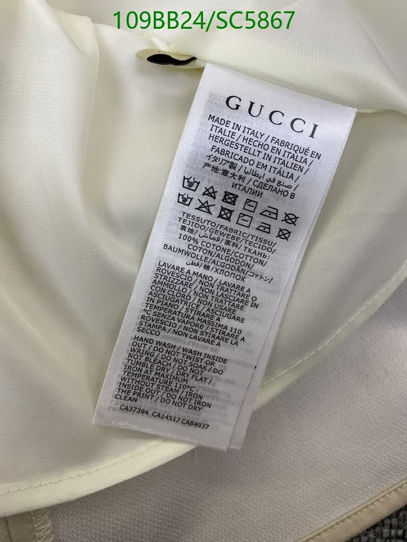 Gucci-Clothing Code: SC5867 $: 109USD