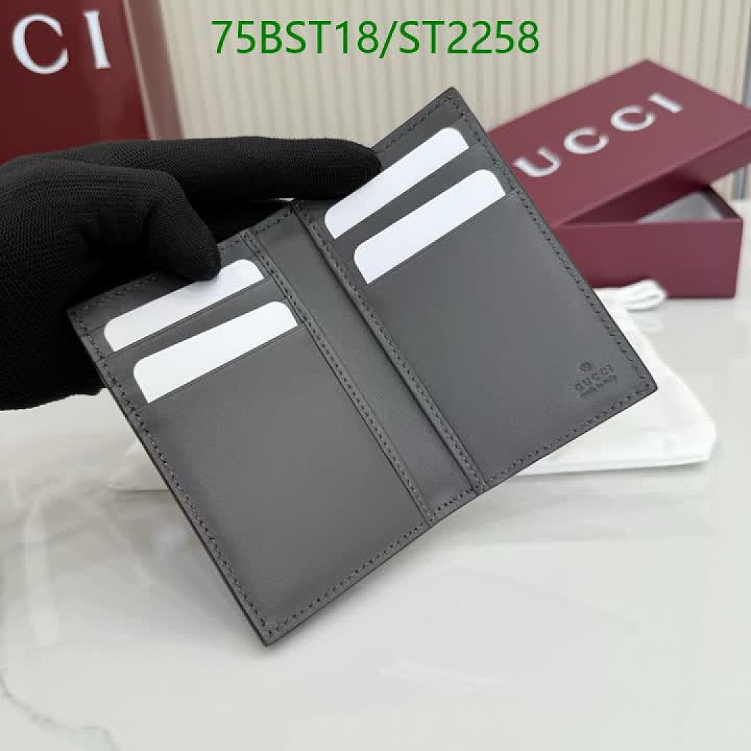 Gucci-Wallet Mirror Quality Code: ST2258 $: 75USD