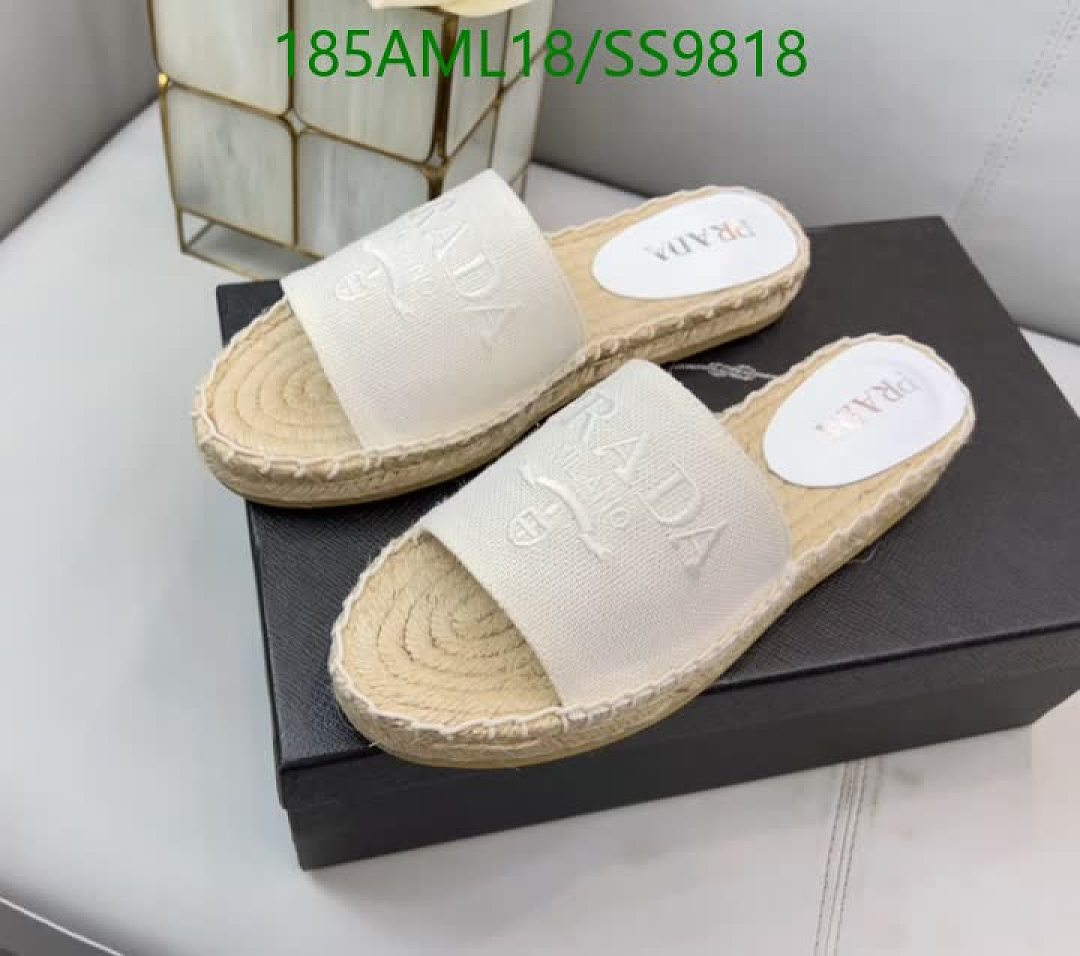 Prada-Women Shoes Code: SS9818 $: 185USD