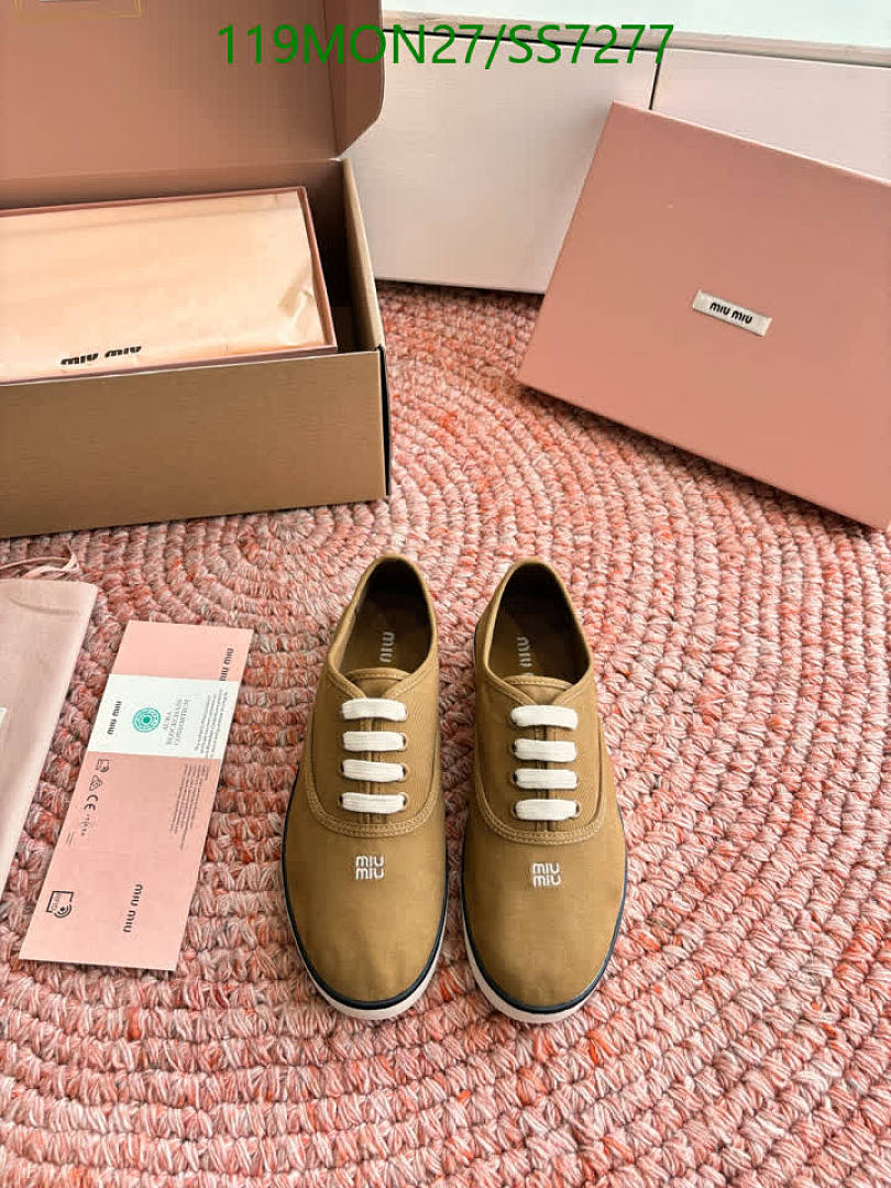 Miu Miu-Women Shoes Code: SS7277 $: 119USD