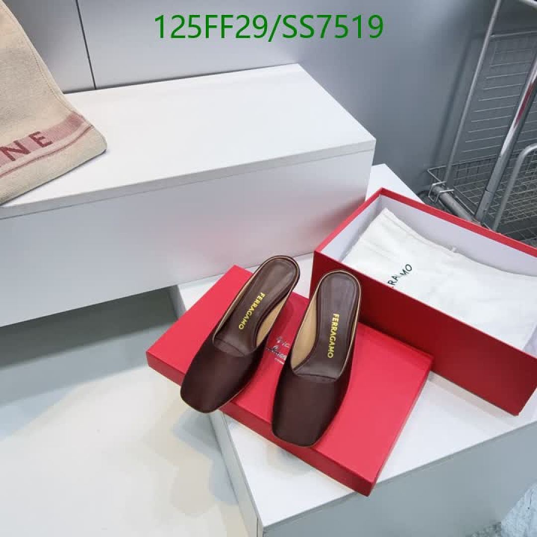 Ferragamo-Women Shoes Code: SS7519 $: 125USD