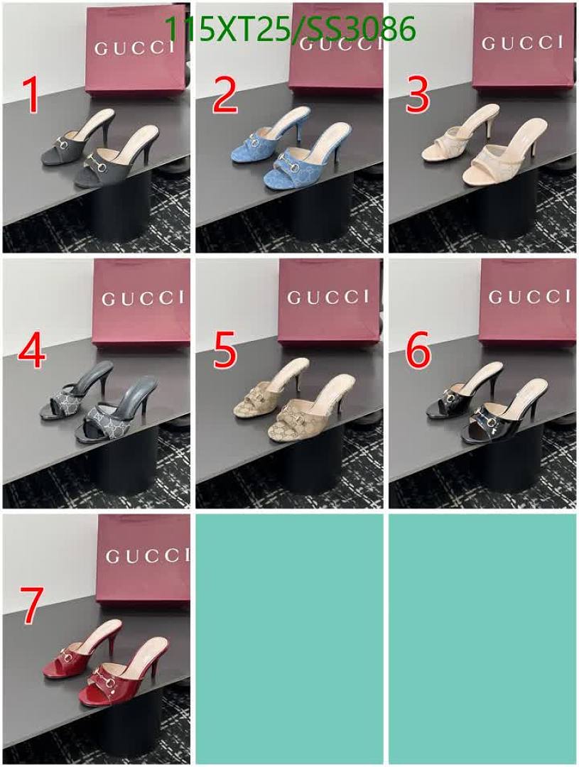 Gucci-Women Shoes Code: SS3086 $: 115USD
