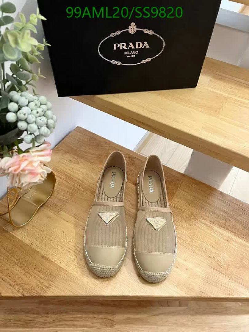 Prada-Women Shoes Code: SS9820 $: 99USD