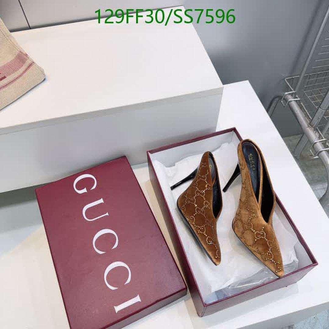 Gucci-Women Shoes Code: SS7596 $: 129USD